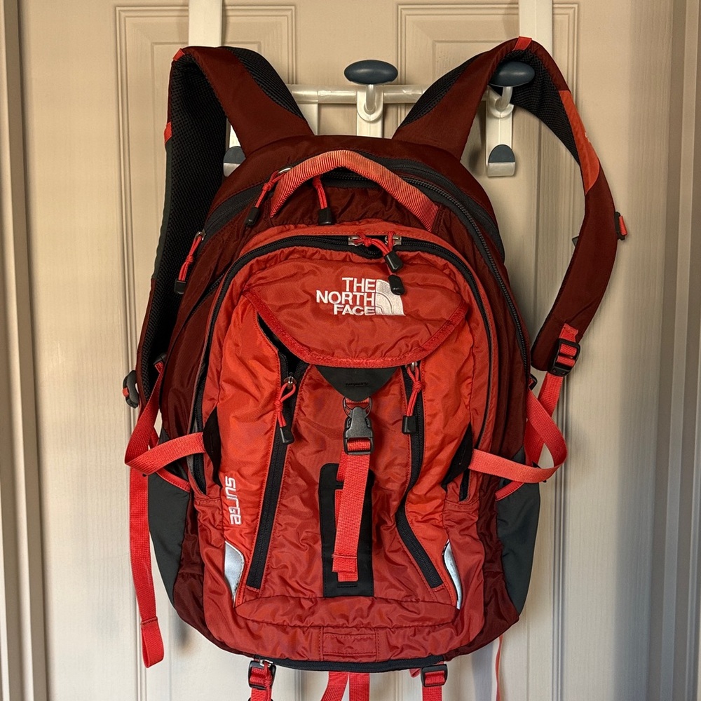 The North Face Bold Red Backpack